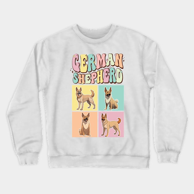 German Shepherd Crewneck Sweatshirt by Yopi